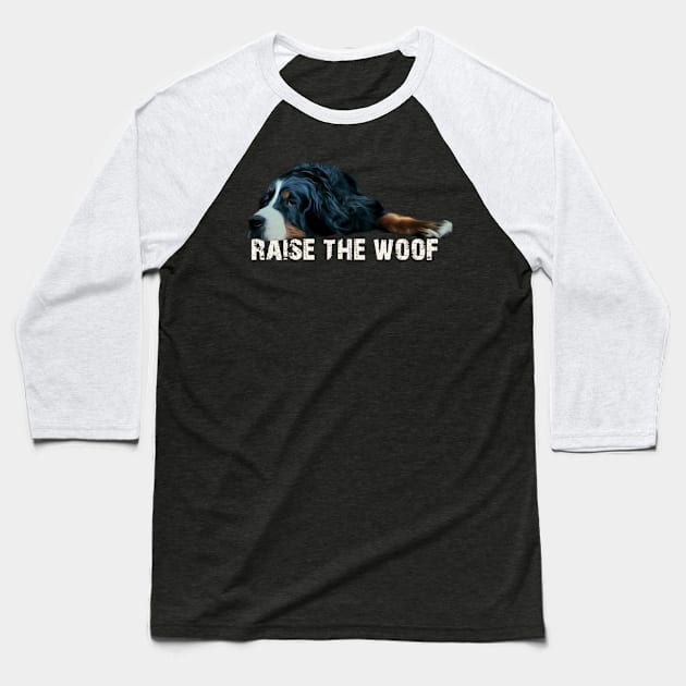 bernese mountain dog Baseball T-Shirt by Bernesemountaindogstuff